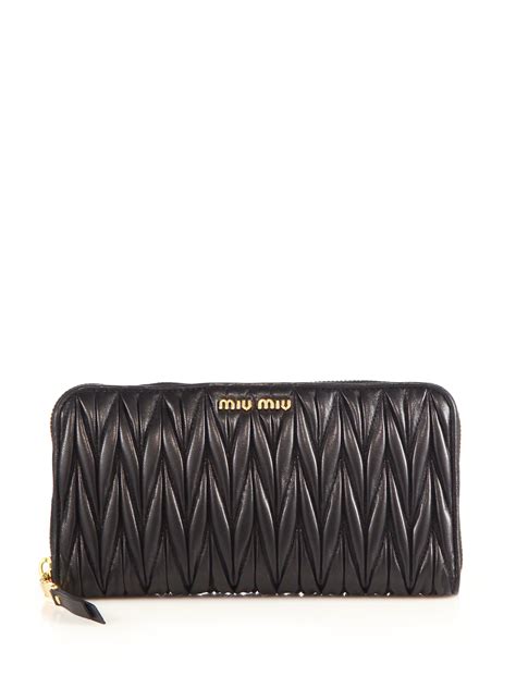 miu miu matelasse continental wallet|Miu Miu Matelassé Wallet .